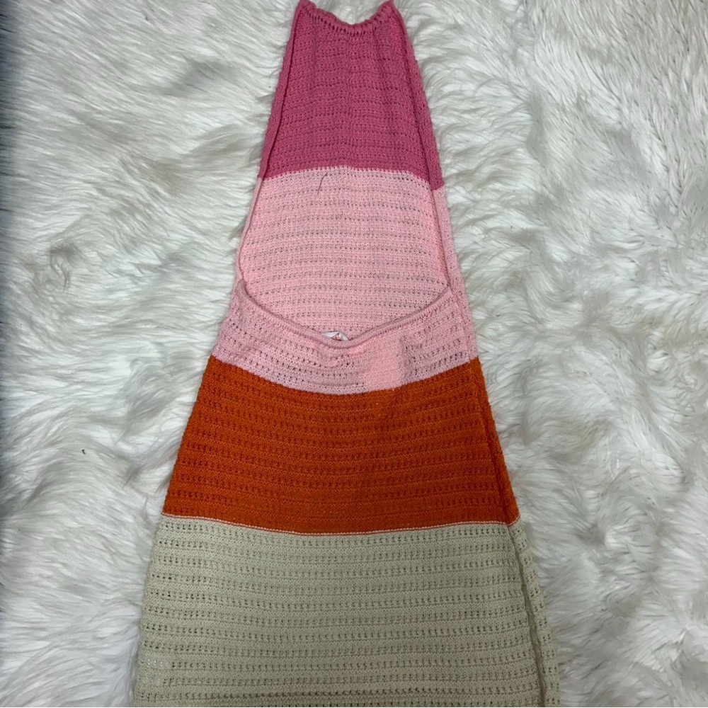 a knit dress